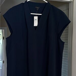 Navy Blue midi dress